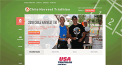 Desktop Screenshot of chileharvesttri.com